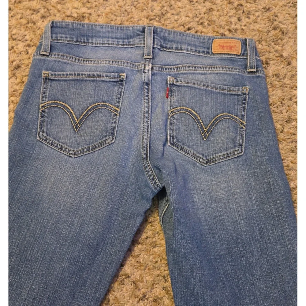 Levi's Super Low 518 Jeans Women's Size 5 Medium Blue Spandex Blend